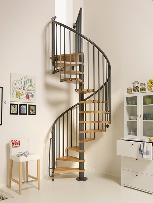 Oak70 Spiral Stair Kit The Staircase People Spiral, Modular & Space