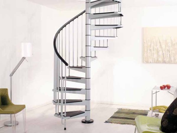 Civik Spiral Staircase in Grey from The Staircase People