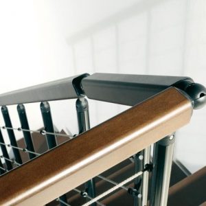 F5 Balustrade on a Komoda Staircase from TheStaircasePeople.co.uk