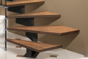 Stilo Modular Stair Dark Treads from TheStaircasePeople.co.uk