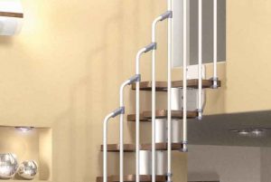 Venus Space Saver Stair Kit Balustrade Detail from TheStaircasePeople.co.uk
