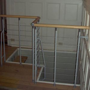 Vector stairwell balustrade from TheStaircasePeople.co.uk