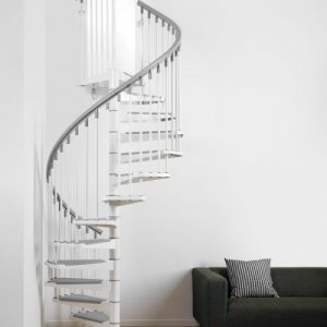 Eureka Indoor Outdoor Spiral Staircase Kit in White2