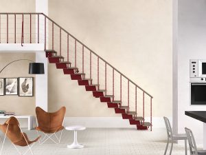 Genius RA010 Wine Read Dove Grey Brushed Ash Treads Special Colours by Fontanot