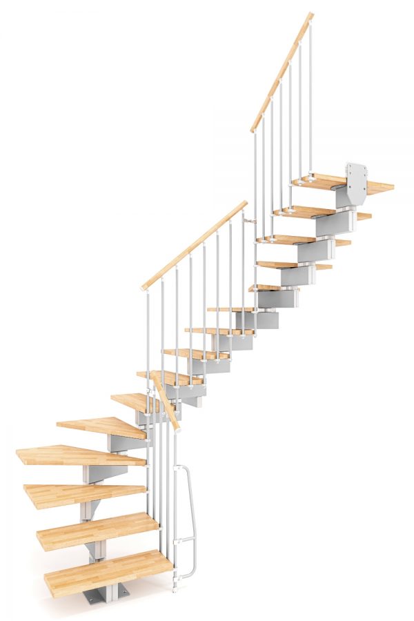 Stilo Modular Staircase option 4 by Ehleva from TheStaircasePeople.co.uk