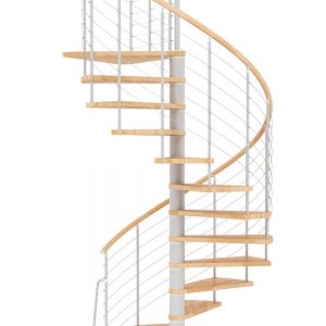 Vogue Spiral Staircase option 5 by Ehleva from TheStaircasePeople.co.uk