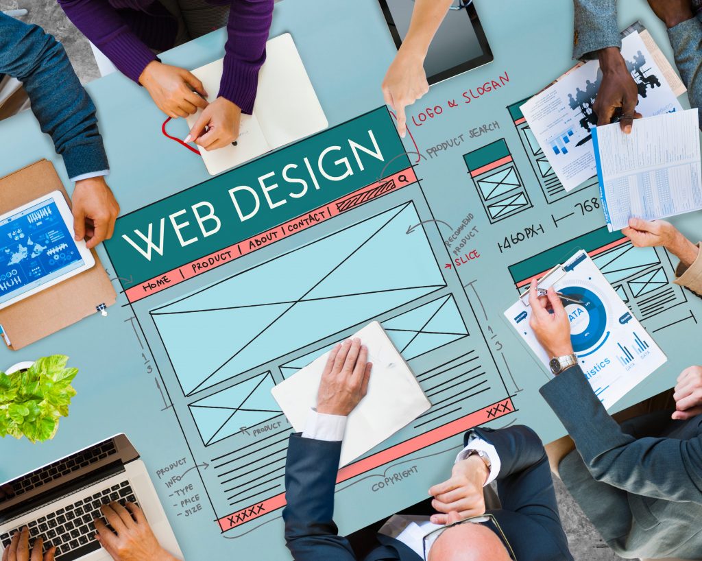 Website design brainstorm